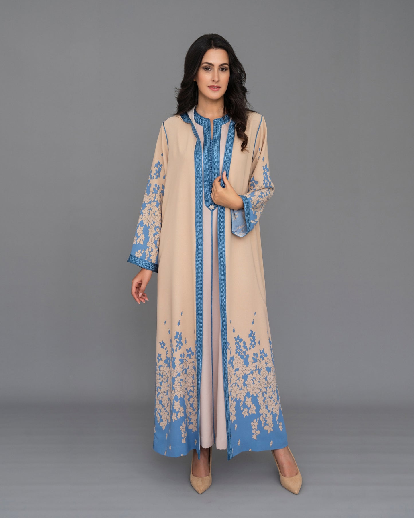 Ensemble djellaba imprimé