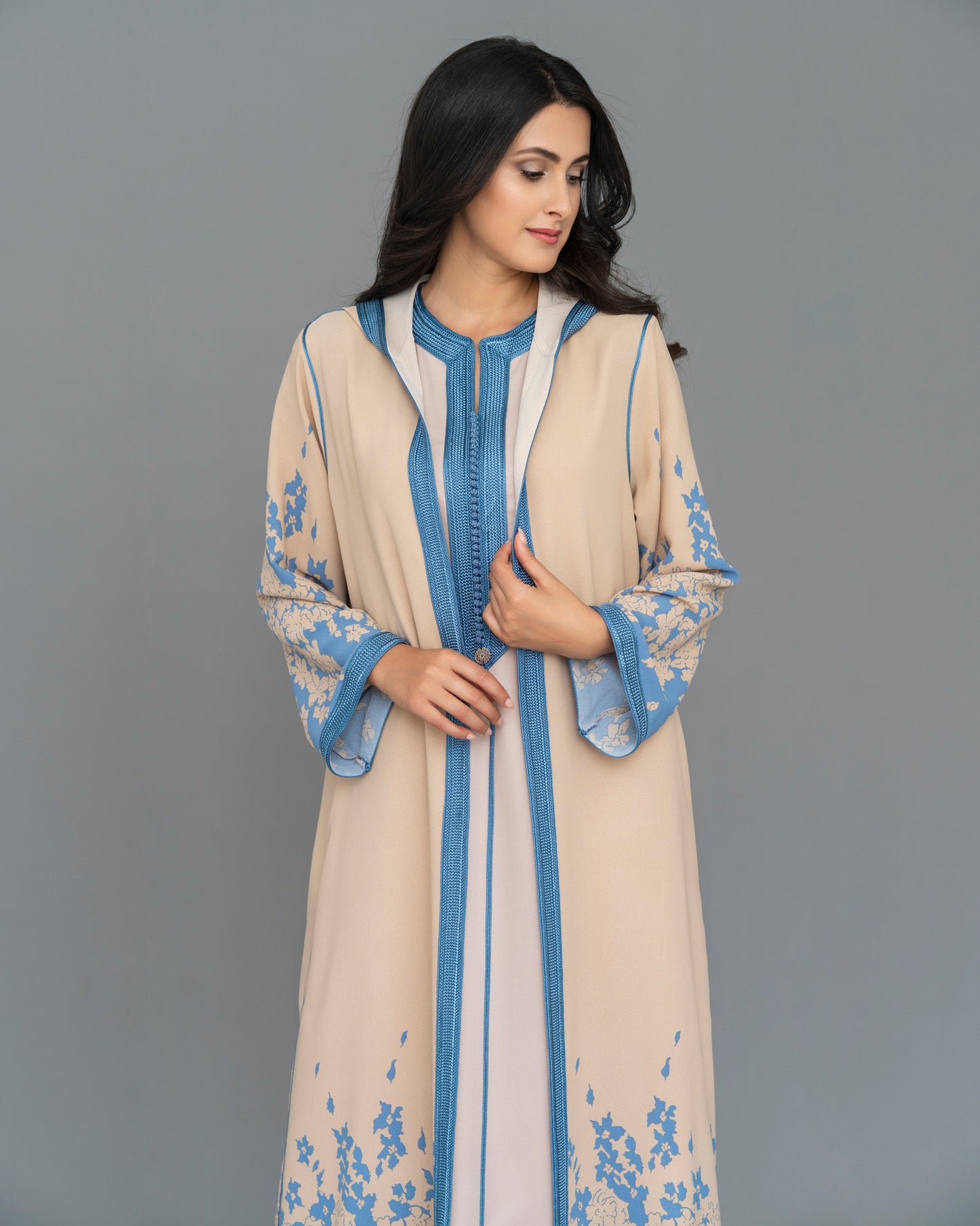 Ensemble djellaba imprimé